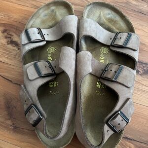 Birkenstock Brown Suede Sandals